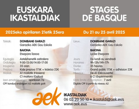 Euskara ikastaldia