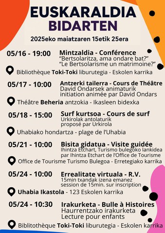 Euskaraldia Bidarten