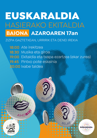 Euskaraldia - Hasiera ekitaldia