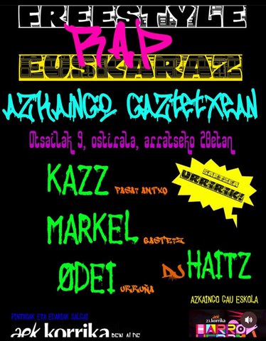 Freestyle Rap Euskaraz Freestyle Rap Euskaraz