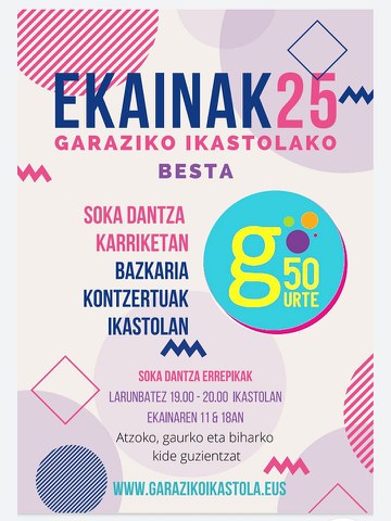 Garaziko ikastolako besta