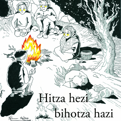 Hitza hezi bihotza hazi