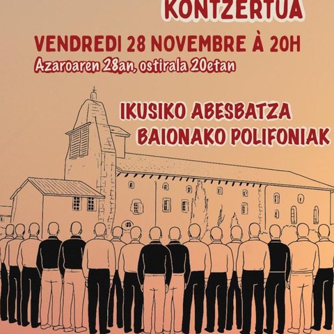 Ikusiko abesbatza + Baionako Polifoniak