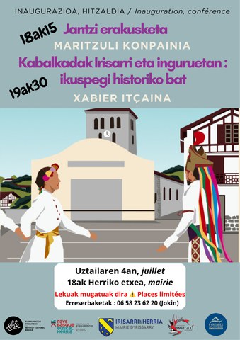 Jantzi erakusketaren estreinaldia + Xabier Itçainaren mintzaldia
