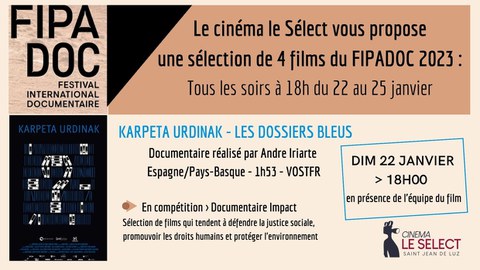Karpeta urdinak / Les dossiers bleus Karpeta urdinak / Les dossiers bleus
