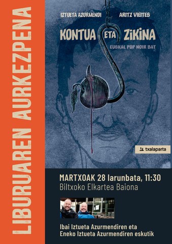 "Kontua eta zikina" liburuaren aurkezpena