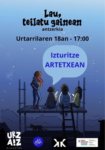 Lau, teilatu gainean