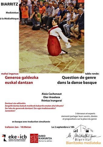 Mahai ingurua "Generoa galdezka euskal dantzan"
