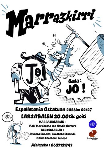 Marrazkirri erakusketaren estreina