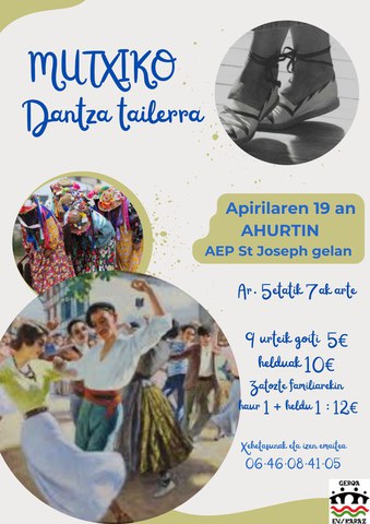 Mutxiko dantza tailerra