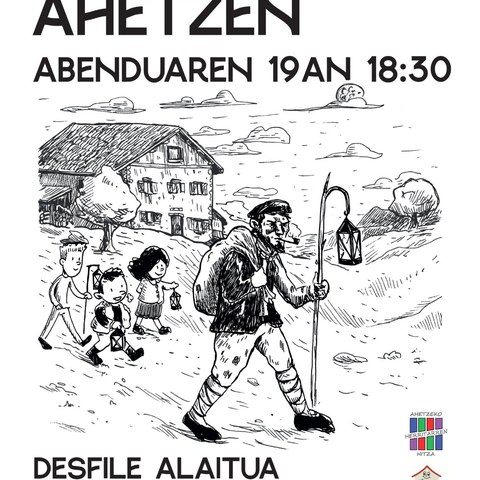 Olentzero Ahetzen