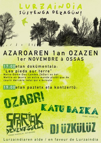 Ozabri + Katu Bazka + Spartak Dementzialak + DJ Üzkülüz