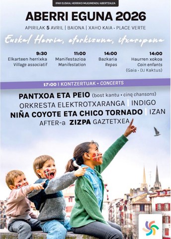 Pantxoa eta Peio + Orkresta Elektrotxaranga + Indigo + Niña Coyote & Chico Tornado + Izan