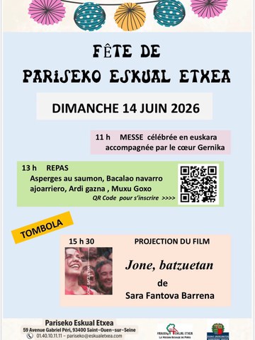 Pariseko Eskual Etxearen besta