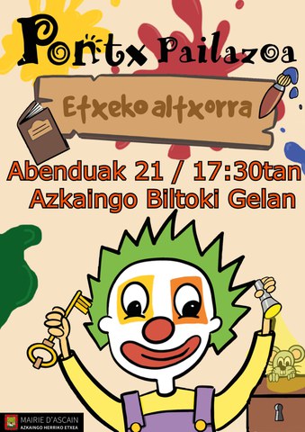 Pontx pailazoa "Etxeko altxorra" Pontx pailazoa "Etxeko altxorra"