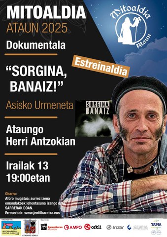 "Sorgina banaiz!" dokumentalaren estreinaldia
