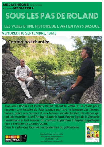 "Sous les pas de Roland" mintzaldi kantatua "Sous les pas de Roland" mintzaldi kantatua