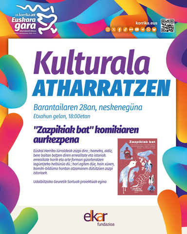 "Zazpikiak bat" komikiaren aurkezpena