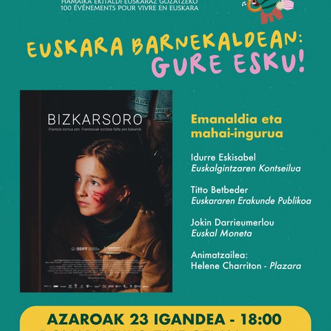 Zine-gaua & euskararen erabilerari buruzko solasaldiak