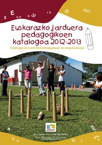 Euskarazko jardueren katalogoa eskuragarri Euskarazko jardueren katalogoa eskuragarri