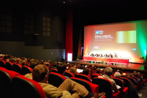2013ko Euskal kultur erakundearen ohiko eta ezohiko biltzar nagusiak 