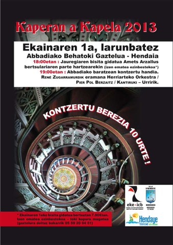 Kaperan A Kapela zikloak 10 urte