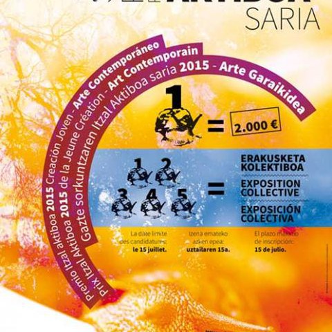 Bost artista gazte hautatuak 2015eko Itzal Aktiboa sariaren finalarentzat 