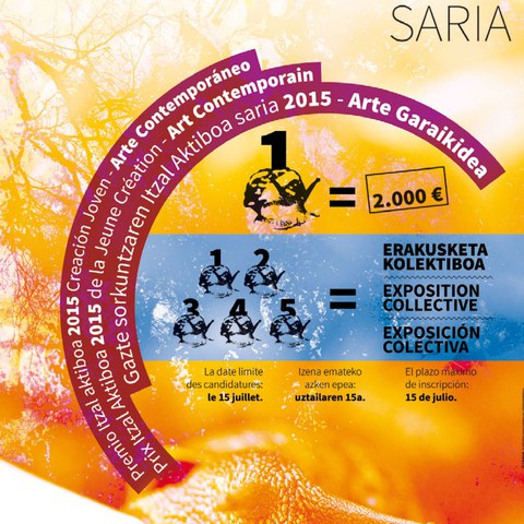 Gazte sorkuntza garaikidearen Itzal Aktiboa Saria 2015