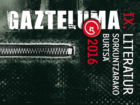 Gazteluma literatur sorkuntzarako burtsa 2016
