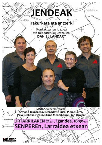 "Jendeak" emanaldia Senperen