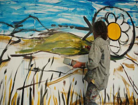 Bruno Aguerre artistaren zuzeneko emanaldia Lurraman Bruno Aguerre artistaren zuzeneko emanaldia Lurraman
