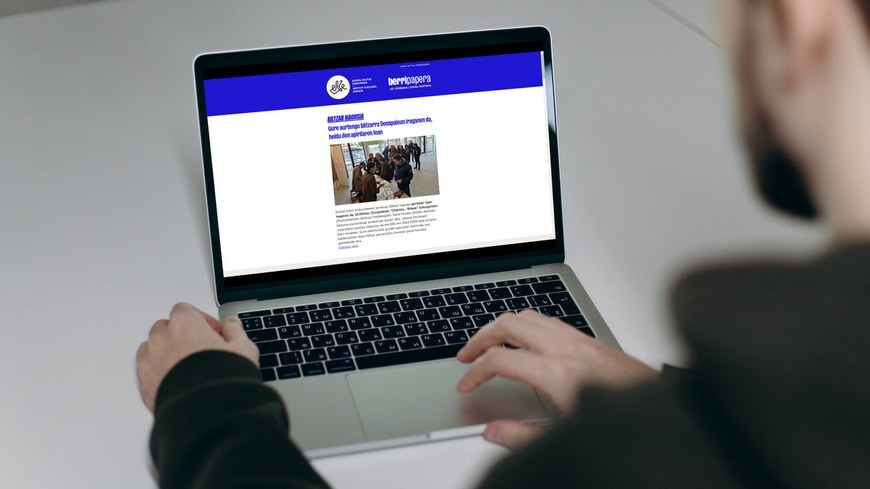 Euskal kultur erakundearen newslettera hilabetean behin zabaltzen dugu, dohainik.