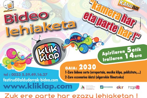 Kliklap bideo lehiaketa