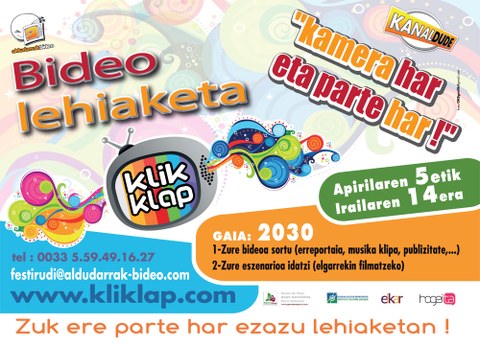 Kliklap bideo lehiaketa