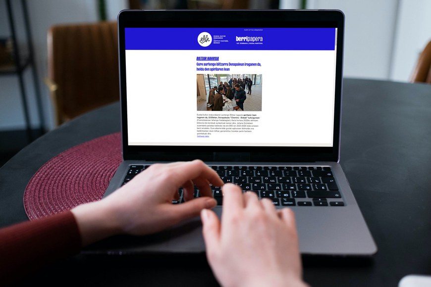 Euskal kultur erakundearen newslettera hilabetean behin zabaltzen dugu, dohainik.