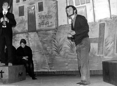"Hil biziak" (1974): Henry Biscary, Gracie Etchebehere, Mixel Berhocoirigoin ("Eskualdun Gazteria" taldea)