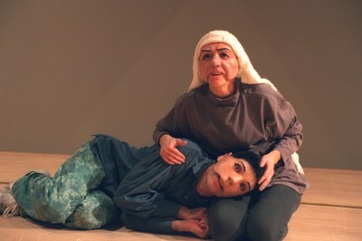 Pièce "Haurrak xutik" (1998) © JC Broca - ICB