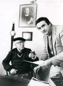 Piarres Larzabal (1915-1988) et Daniel Landart © Daniel Velez Piarres Larzabal (1915-1988) et Daniel Landart © Daniel Velez