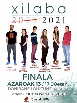 Xilaba 2021 - Finalaren afitxa
