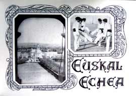 Buenos Aires-eko "Euskal Eche"-ko postala, 1931, Bilduma pribatua