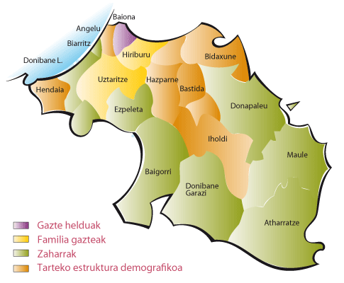 Iturria: Euskal Herria 2020rentzat Nouvelles Fabriques de Territoires Bulegoak egindako azterketa - (2006) - www.lurraldea.net