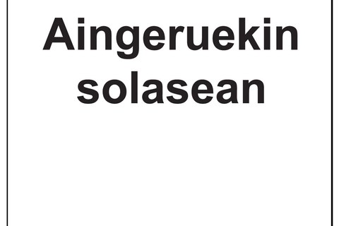 Aingeruekin solasean