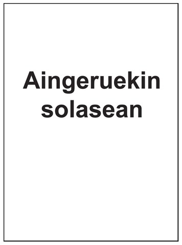 Aingeruekin solasean