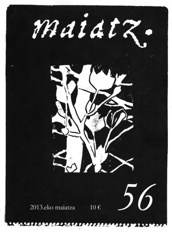 Maiatz literatur aldizkaria - 56. zenbakia Maiatz literatur aldizkaria - 56. zenbakia