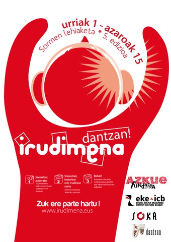 "Irudimena dantzan!" - Lehiaketan parte hartzeko azken egunak ! "Irudimena dantzan!" - Lehiaketan parte hartzeko azken egunak !