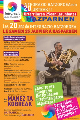 20 ans d'Integrazio Batzordea 20 ans d'Integrazio Batzordea
