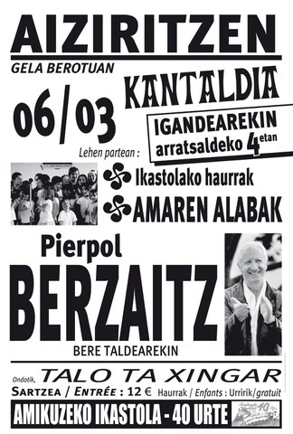 Ikastolako Haurrak - Amaren Alabak - Pierpol Berzaitz