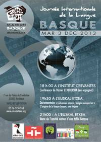 Journée internationale de la langue basque à Bordeaux Journée internationale de la langue basque à Bordeaux