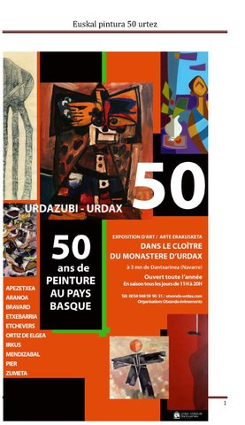 50 ans de peinture au Pays Basque