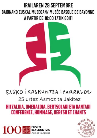 25 ans d’Eusko Ikaskuntza Iparralde 25 ans d’Eusko Ikaskuntza Iparralde